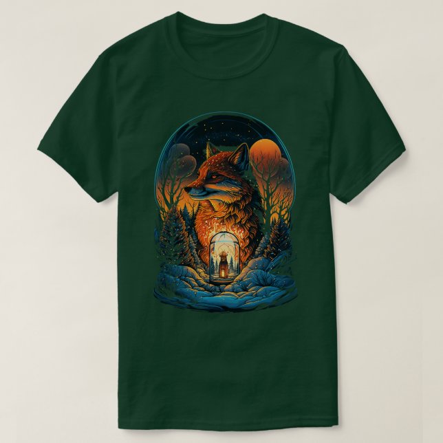 Der Lichtfox T-Shirt (Design vorne)