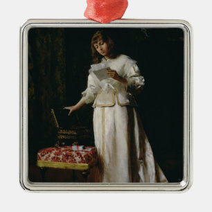 Der Liebe-Buchstabe Ornament Aus Metall