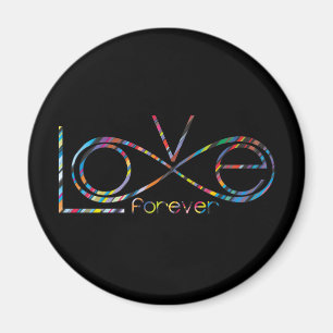 Der Liebe Magnet fulcolor Unendlichkeit für immer