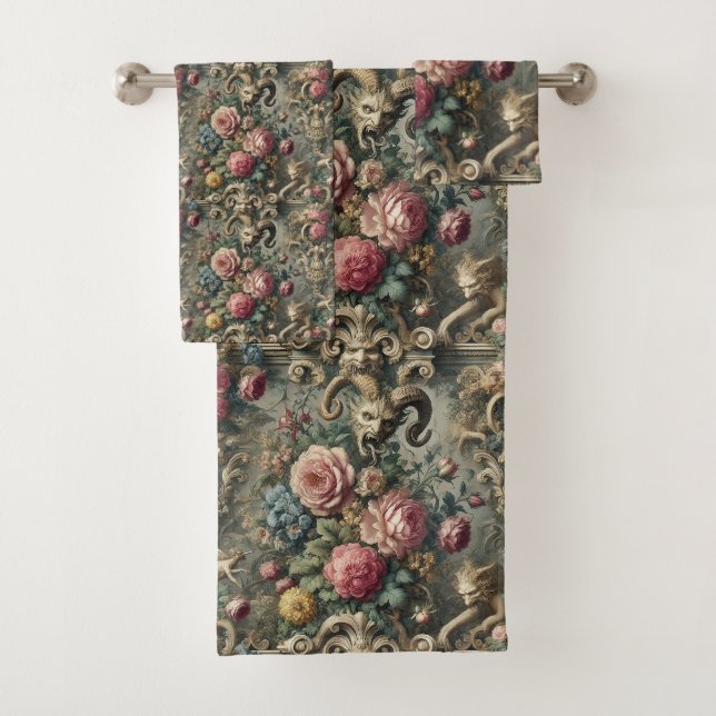 Der Liebhaber von Bloom & Bone - Gotik Viktorianis Badhandtuch Set (Insitu)