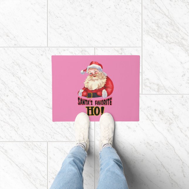 Der Liebling des Weihnachtsmanns Fußmatte (Indoor)