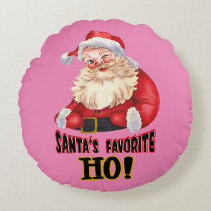 Der Liebling des Weihnachtsmanns Rundes Kissen