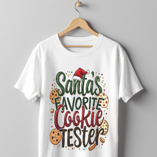 Der Lieblings-Cookie-Tetser des Weihnachtsmanns T-Shirt