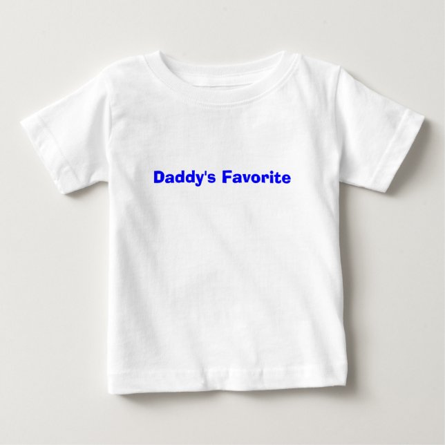 Der Lieblings-Front des Vatis Baby T-shirt (Vorderseite)