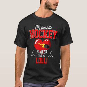 Der Lieblings-Hockey-Spieler ruft mich zum Muttert T-Shirt