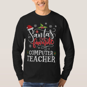 Der Lieblingscomputer-Lehrer des Weihnachtsmanns N T-Shirt