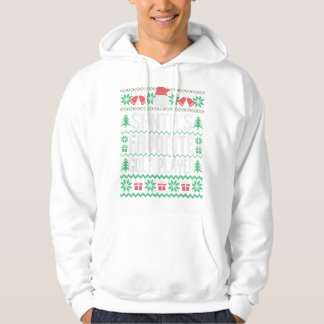 Der Lieblingsgolfspieler des Weihnachtsmanns, Ugly Hoodie