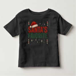 Der Lieblingskind des Weihnachtsmanns Kleinkind T-shirt