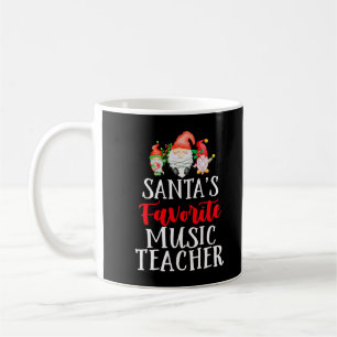 Der Lieblingsmusiklehrer des Weihnachtsmanns Funny Kaffeetasse