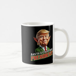 Der Lieblingspräsident des Weihnachtsmanns Donald Kaffeetasse