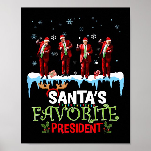 Der Lieblingspräsident des Weihnachtsmanns, Trump, Poster (Vorne)