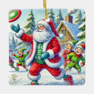 Der Lieblingsspieler des personalisierten Weihnach Keramikornament