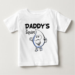 Der Lil des Vatis spritzen Baby T-shirt