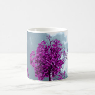 Der Lila Baum Kaffeetasse