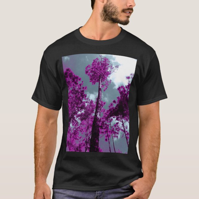 Der Lila Baum T-Shirt (Vorderseite)