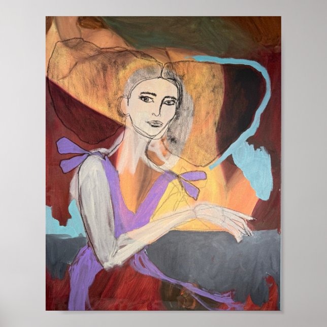Der lila Bogen Poster (Vorne)