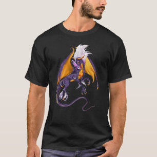 Der lila Drache-T - Shirt