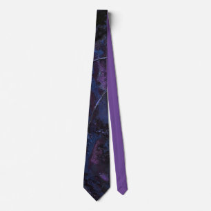 Der Lila tiefe Necktie Krawatte