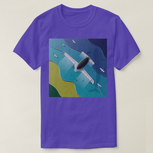 Der Lilium Jet fliegt T-Shirt (Design vorne)
