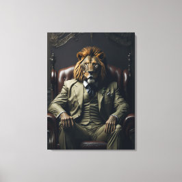 Der Lionvater Leinwanddruck