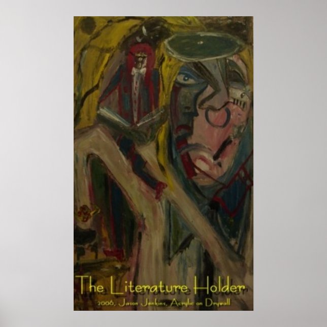 DER LITERATURINHABER POSTER (Vorne)
