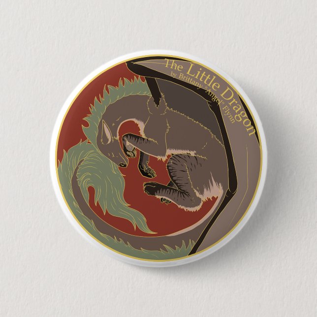 Der Little Dragon Cover Button (Vorderseite)