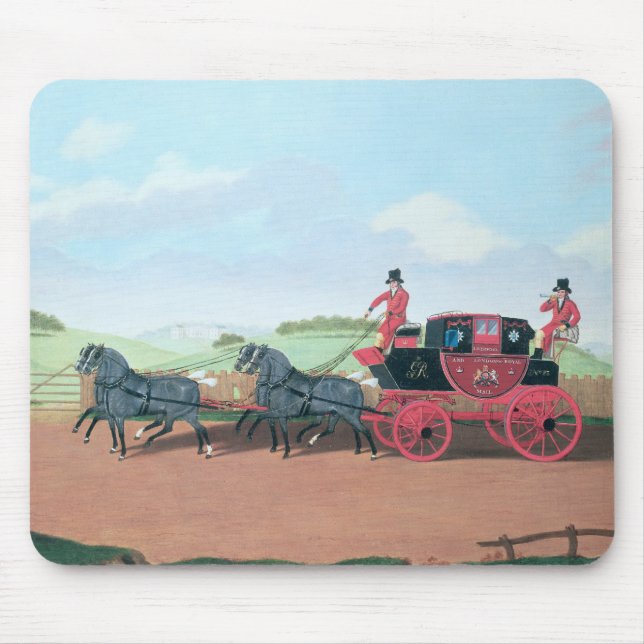 Der Liverpool- und LondonRoyal Mail Trainer, 1812 Mousepad (Vorne)