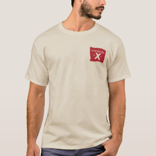 Der Livin der Männer das hohe Leben Cornhole X T-Shirt