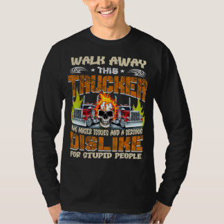 Der LKW hat Wutprobleme, die sich von T-Shirt