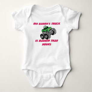 Der LKW meines Vatis ist Badder als Ihr Onsie Baby Strampler