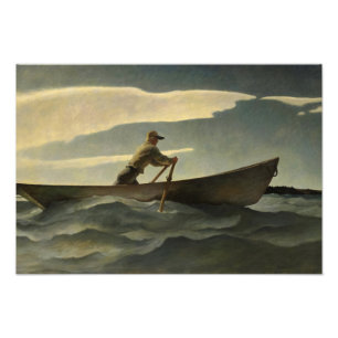 Der Lobsterman, Das Doryman von N. C. Wyeth Fotodruck