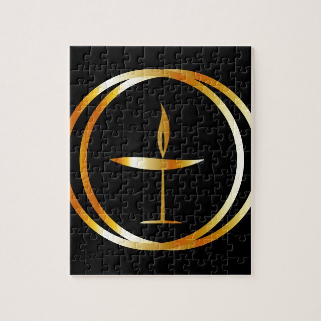 Der lodernde Chalice Puzzle (Vertikal)