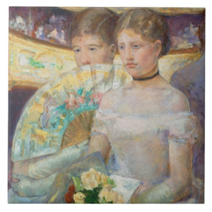 Der Loge, 1882 (Öl auf Leinwand) Fliese