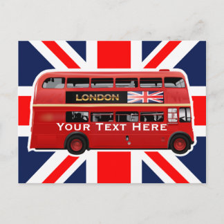 Der London Bus Postkarte