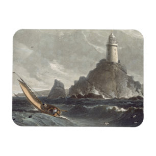 Der longships Leuchtturm der Länder beenden, Magnet