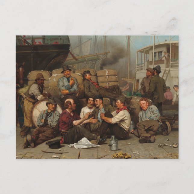 Der Longshoremen-Noon Postkarte (Vorderseite)