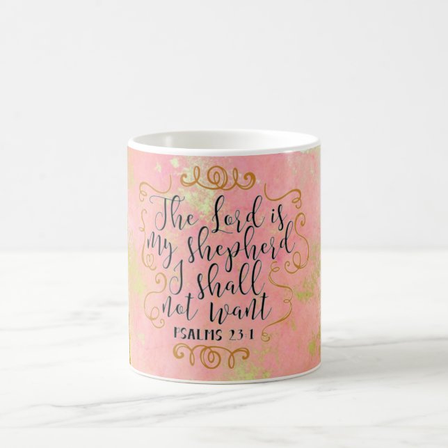 Der Lord Is My Shepherd Mug Tasse (Mittel)