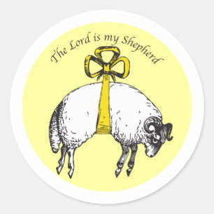 Der LORD ist mein Hirte Psalm 23 Sticker