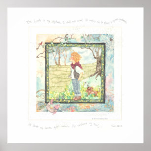 Der LORD ist mein Hirtenjunge Poster