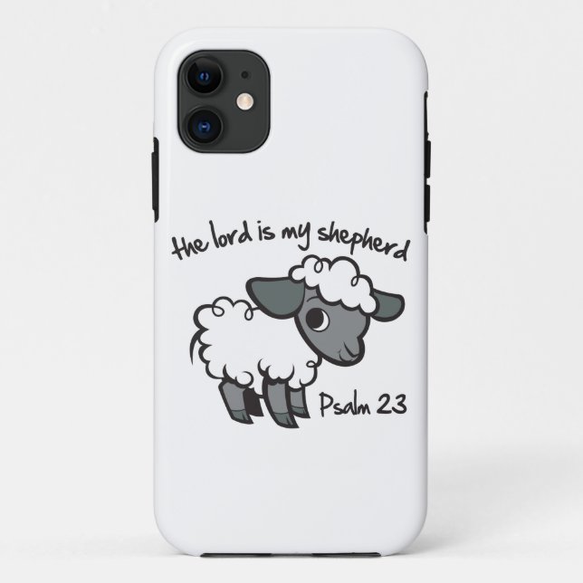 Der Lord ist mein Schäfer Case-Mate iPhone Hülle (Rückseite)