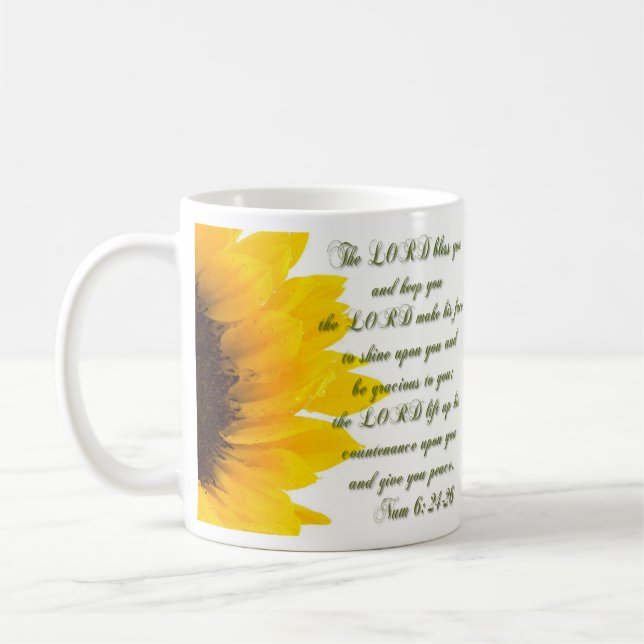 Der Lord segnen Sie und behalten Sie… Kaffeetasse (Links)