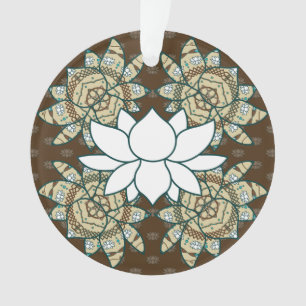 Der Lotus-Acrylschmuck Ornament