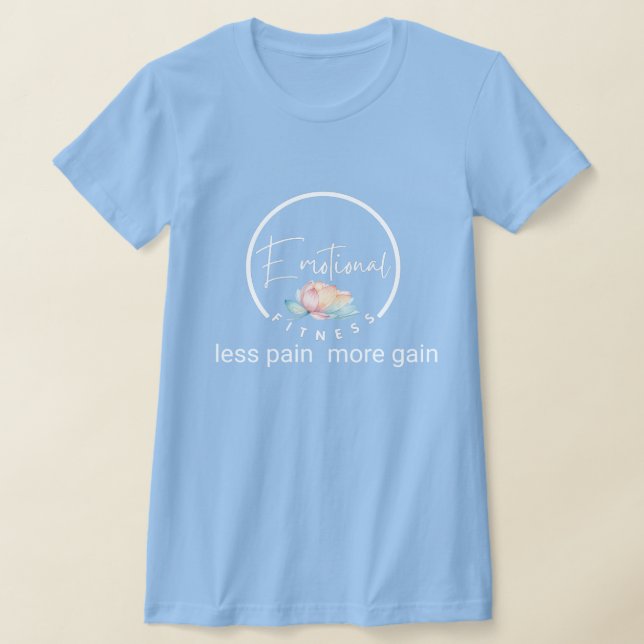 Der Lotus Sync | Geist. Körper. Emotion. T-Shirt (Ablage )