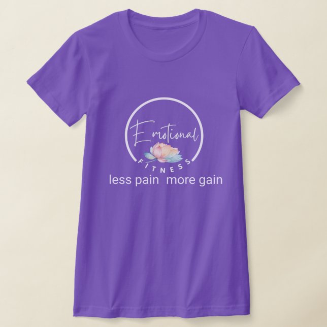 Der Lotus Sync | Geist. Körper. Emotion. T-Shirt (Ablage )