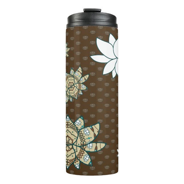 Der Lotus-Thermaltumbler Thermosbecher (Vorderseite)
