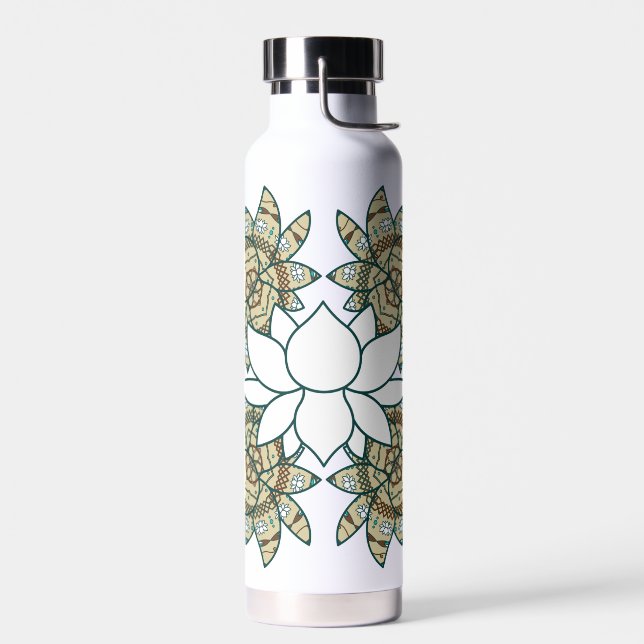 Der Lotus Trinkflasche (Links)