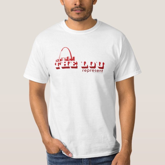 Der Lou St. Louis stellen dar T-Shirt (Vorderseite)