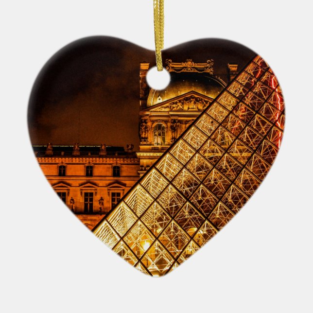 Der Louvre Keramikornament (Vorne)