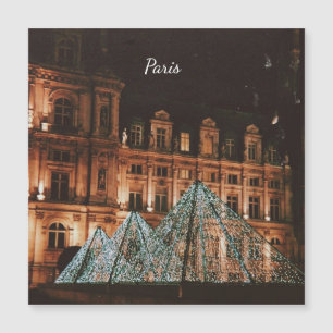Der Louvre, Paris, Frankreich Magnetkarte