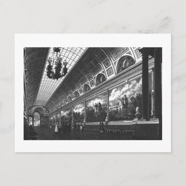 Der LOUVRE Postkarte (Vorderseite)